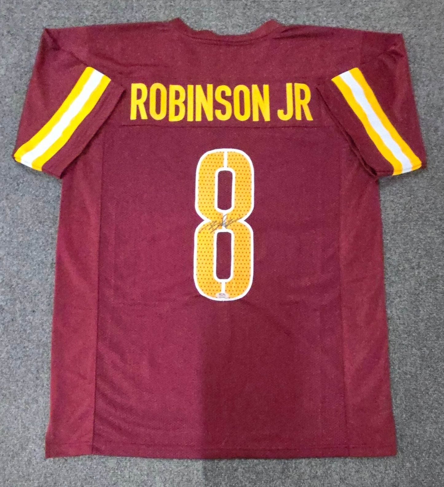 Washington Commanders Brian Robinson Jr Autographed Signed Jersey Psa Coa