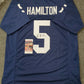 Penn State Daesean Hamilton Autographed Signed Jersey Jsa Coa