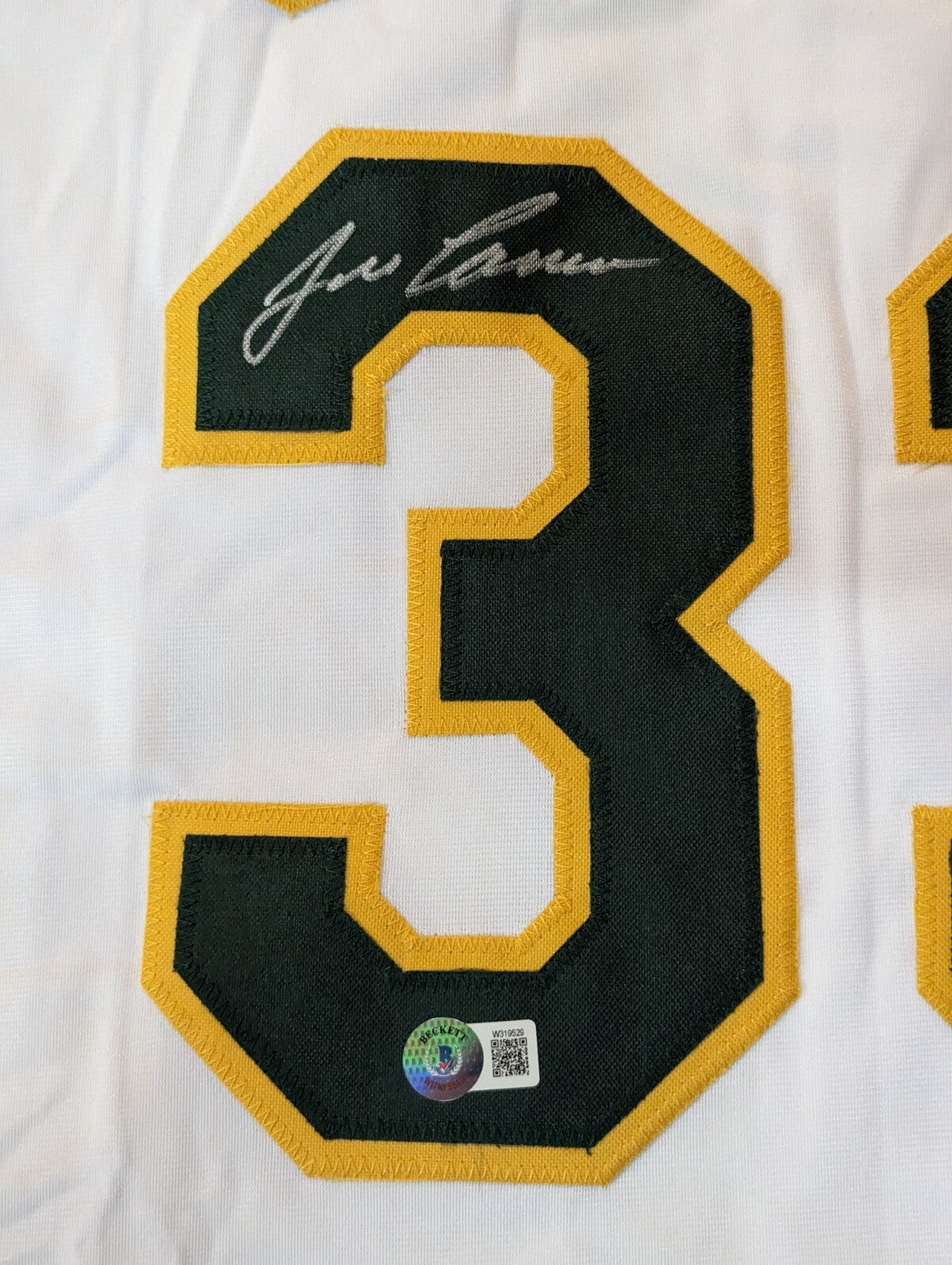 Oakland A's Jose Canseco Autographed Signed Jersey Beckett Holo