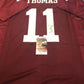 Texas A&M Willie Thomas Autographed Signed Jersey Jsa  Coa