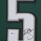 Framed Philadelphia Eagles Donovan Mcnabb Autographed Signed Jersey Beckett Coa