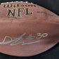 Denver Broncos Caden Sterns Autographed Signed Nfl Football Jsa Coa