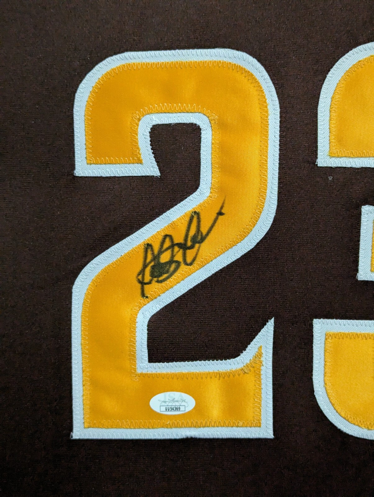 Framed Fernando Tatis Jr Autographed Signed San Diego Padres Jersey Jsa Coa