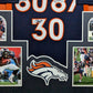 Framed Denver Broncos 2X Sb Champs 3X Autographed Signed Jersey Jsa Coa