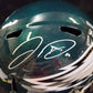 Philadelphia Eagles Jordan Davis Signed Full Size Speed Replica Helmet Jsa Coa
