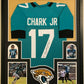 Framed Jacksonville Jaguars Dj Chark Autographed Signed Jersey Bas Coa