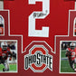 Framed Ohio State Buckeyes Jk Dobbins Autographed Signed Jersey Jsa Coa