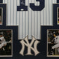 Framed Suede Alex Rodriguez Autographed Signed New York Yankees Jersey Jsa Coa