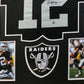 Framed Oakland Raiders Rich Gannon Autographed Signed Jersey Beckett Hologram