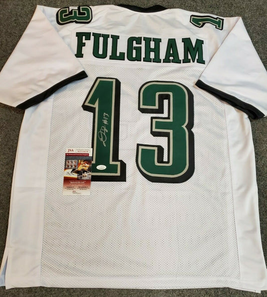 Philadelphia Eagles Travis Fulgham Autographed Signed Jersey Jsa Coa