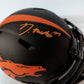 Denver Broncos Damarri Mathis Autographed Signed Eclipse Mini Helmet Jsa Coa