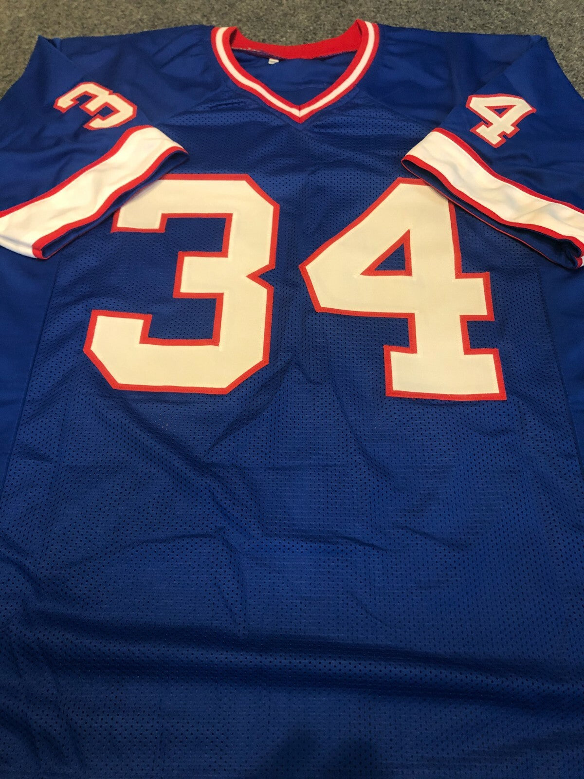 Buffalo Bills Thurman Thomas Autographed Signed Jersey Jsa  Coa