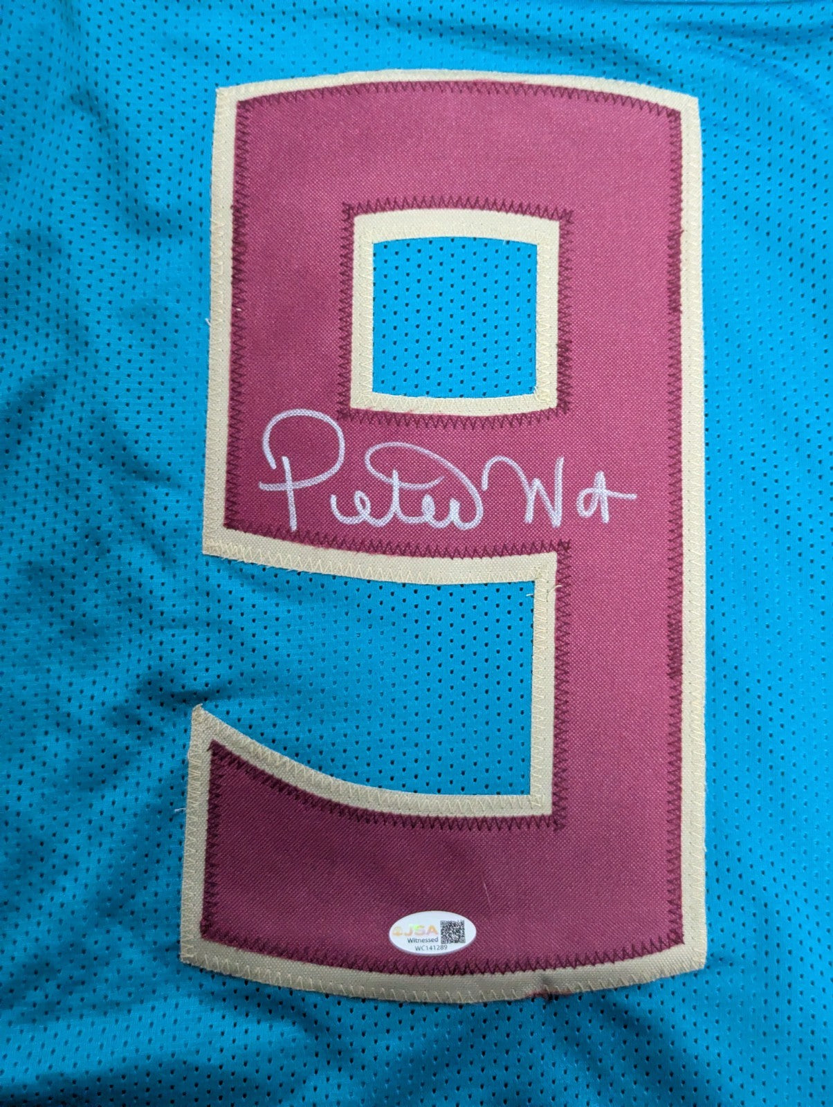 Florida State Seminoles Peter Warrick Autographed Signed Jersey Jsa Coa