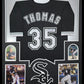 Framed Frank Thomas Autographed Signed Chicago White Sox Beckett Holo