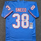 Tennessee Titans L'jarius Sneed Autographed Signed Jersey Jsa  Coa