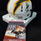 San Diego Chargers Antonio Gates Signed Lunar Mini Helmet Jsa Coa