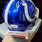 Indianapolis Colts Isaiah Rodgers Autographed Signed Flash Mini Helmet Jsa Coa