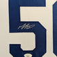Framed Suede Mookie Betts Autographed Signed La Dodgers Jersey Jsa Coa