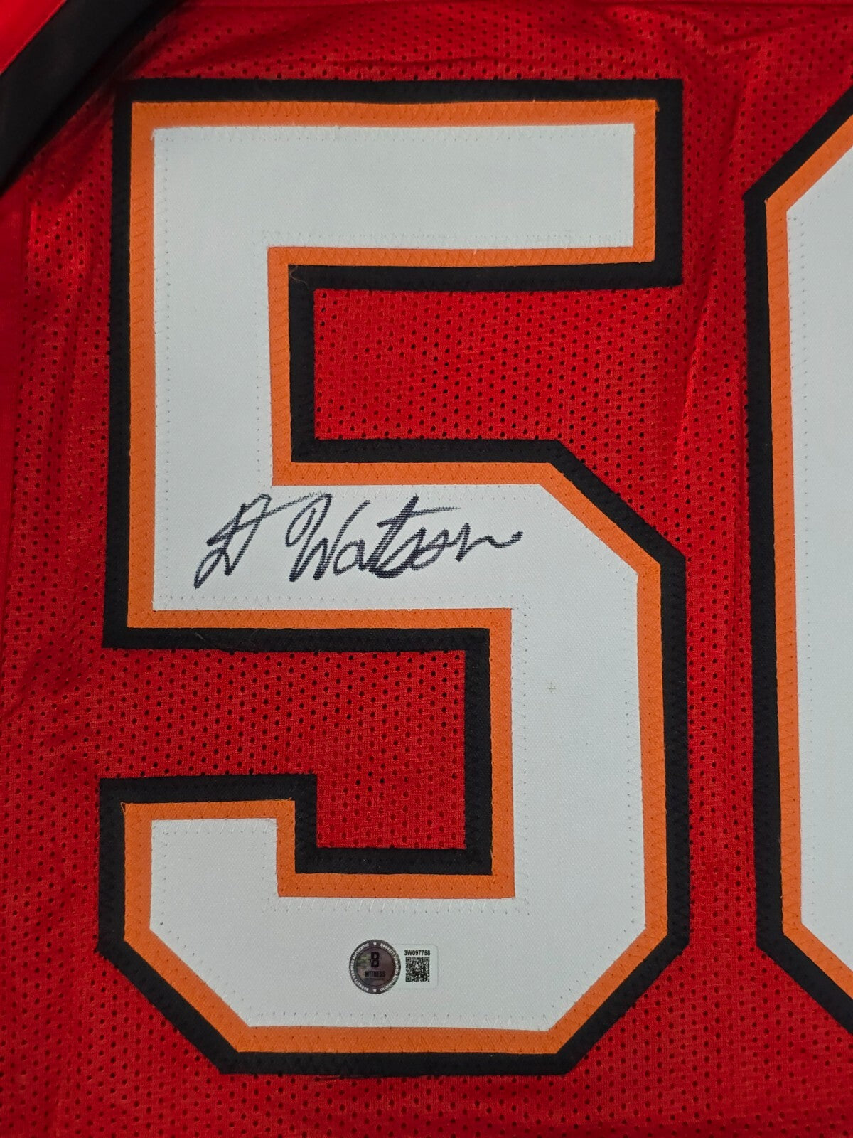 Tampa Bay Buccaneers Desmond Watson Autographed Signed Jersey Beckett Holo