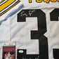 Pittsburgh Steelers John "Frenchy" Fuqua Autographed Signed Insc Jersey Jsa Coa