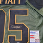 Green Bay Packers Devonte Wyatt Autographed Signed Jersey Jsa Coa