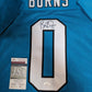 MVP Authentics Carolina Panthers Brian Burns Autographed Signed Jersey Jsa  Coa Number Zero 143.10 sports jersey framing , jersey framing