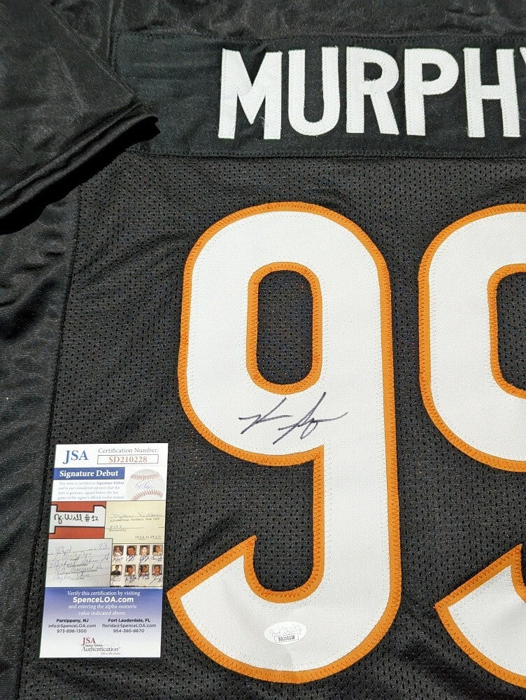 Cincinnati Bengals Myles Murphy Autographed Signed Jersey Jsa Coa