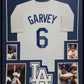 Framed La Dodgers Steve Garvey Autographed Signed Jersey Beckett Holo