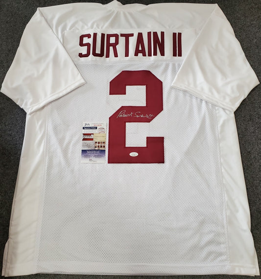 Alabama Crimson Tide Patrick Surtain Ii Autographed Signed Jersey Jsa Coa
