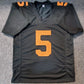 Tennessee Volunteers Hendon Hooker Autographed Signed Black Jersey Jsa Coa