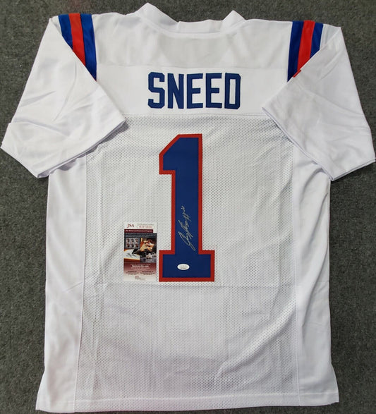 MVP Authentics Louisiana Tech Bulldogs L'jarius Sneed Autographed Signed Jersey Jsa Coa 135 sports jersey framing , jersey framing