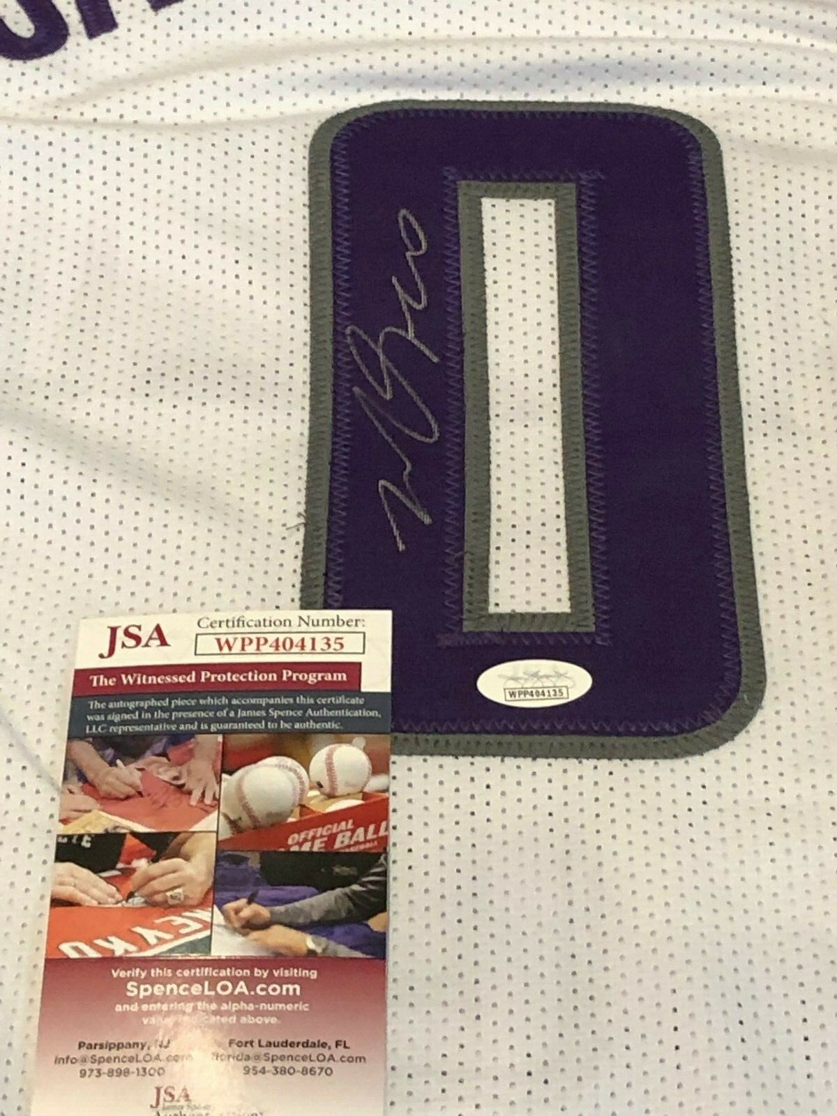 Sacramento Kings Willie Cauley Stein Autographed Signed Jersey Jsa Coa