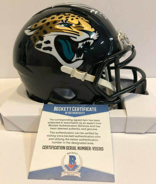Dj Chark Autographed Signed Jacksonville Jaguars Speed Mini Helmet Beckett Coa