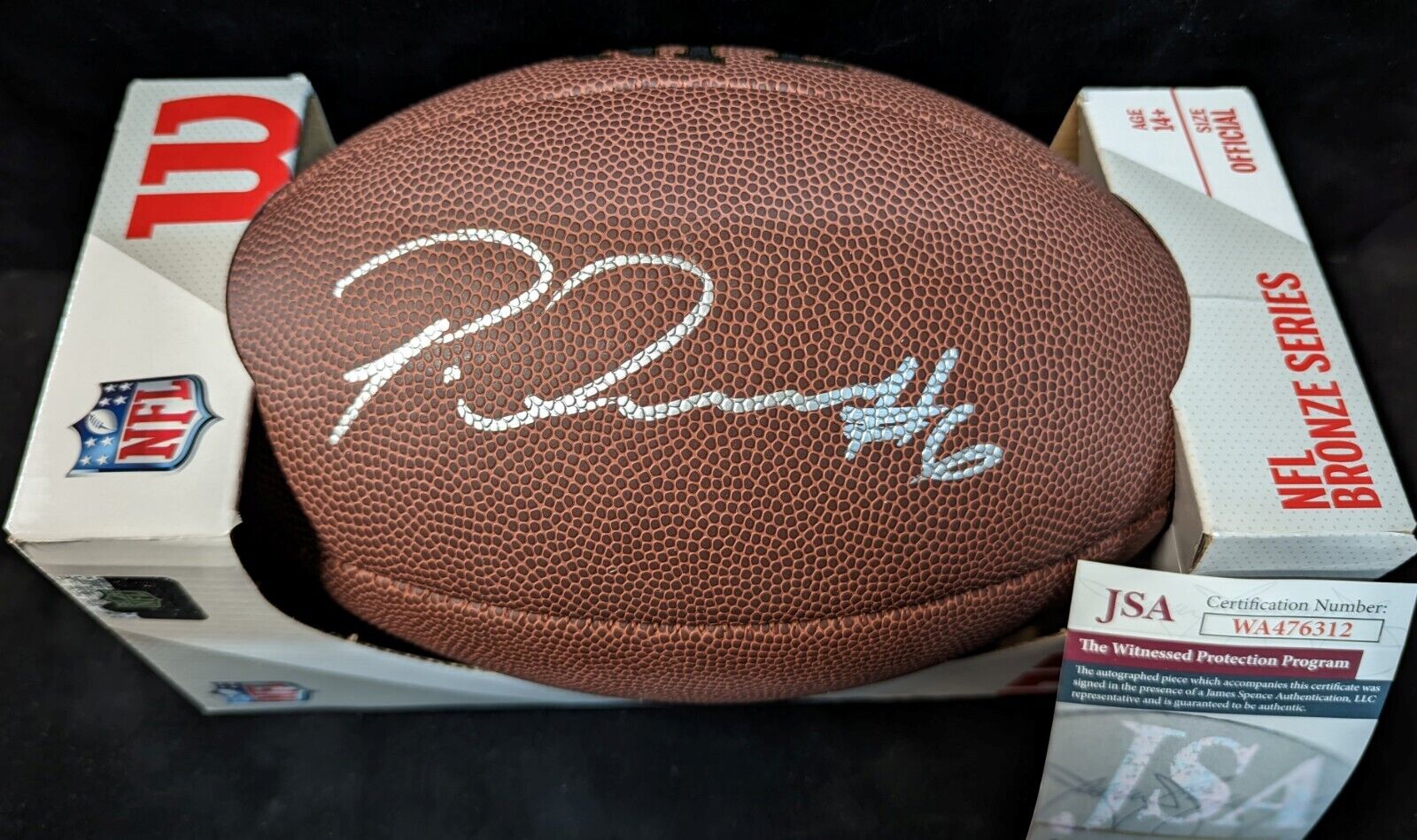 MVP Authentics Baltimore Ravens Patrick Queen Autographed Signed Football Jsa Coa 112.50 sports jersey framing , jersey framing