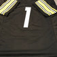 Dan Rooney Autographed Signed Pittsburgh Steelers Jersey Jsa  Coa