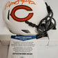 David Montgomery Signed Chicago Bears Lunar Eclipse Mini Helmet Beckett Coa