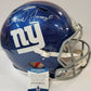 Daniel Jones Signed Ny Giants Full Size Speed Authentic Helmet Beckett Coa