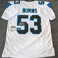 Carolina Panthers Brian Burns Autographed Signed Jersey Jsa  Coa