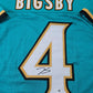 Jacksonville Jaguars Tank Bigsby Autographed Signed Jersey Jsa Coa