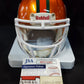 Greg Rousseau Autographed Signed Miami Hurricanes  Flash Mini Helmet Jsa Coa