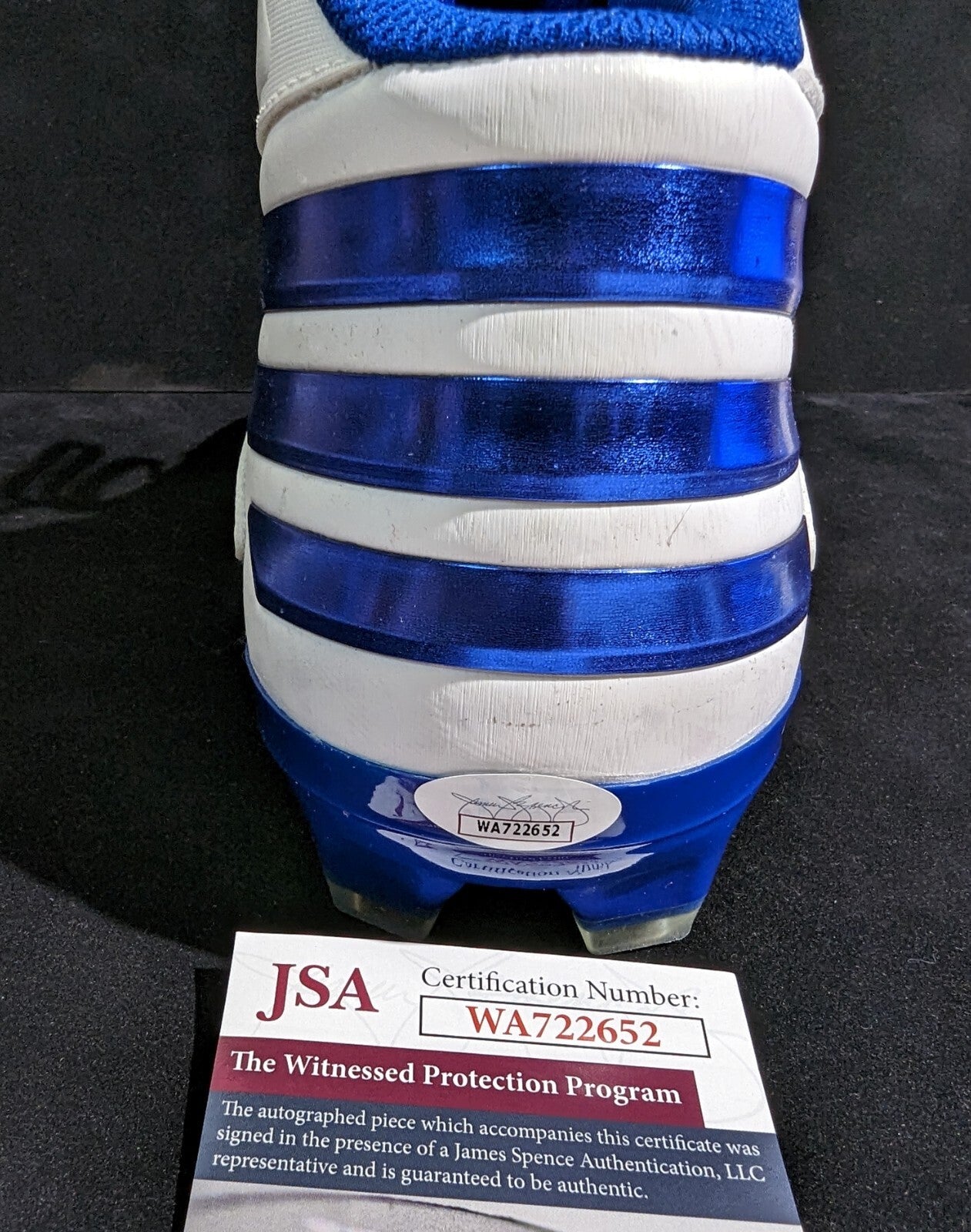 Buffalo Bills Greg Rousseau Autographed Signed Cleat Jsa Coa
