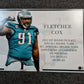 Philadelphia Eagles Fletcher Cox Autographed Signed 36X12 Panoramic Beckett Holo