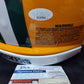 Green Bay Packers Eric Stokes Signed Insc Full Size Speed Authentic Helmet Jsa