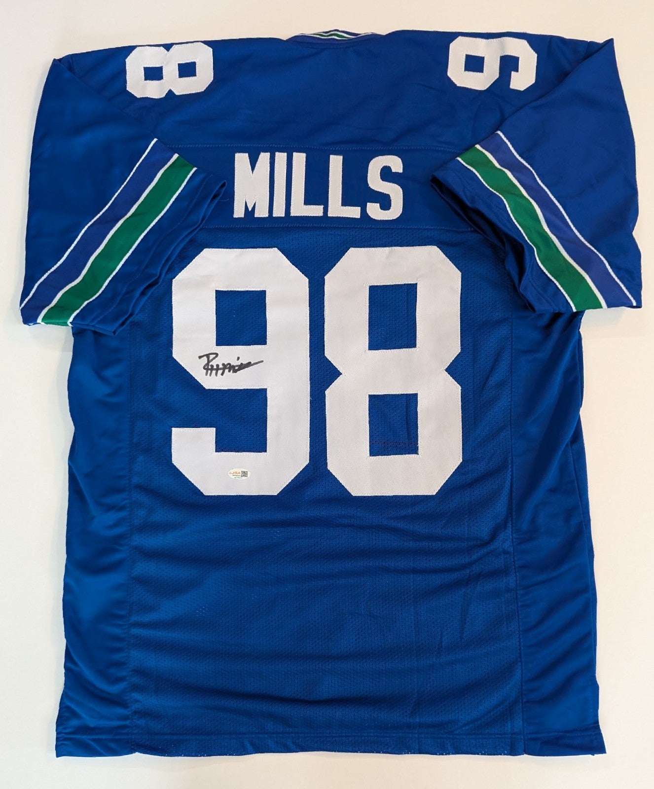Seattle Seahawks Rylie Mills Autographed Signed Jersey Jsa Coa
