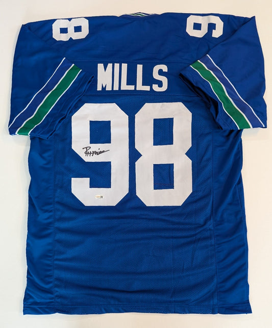 Seattle Seahawks Rylie Mills Autographed Signed Jersey Jsa Coa