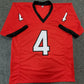 Georgia Bulldogs Nolan Smith Jr Autographed Signed Inscribed Jersey Jsa Coa