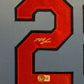 Framed St Louis Cardinals Nolan Arenado Autographed Jersey Beckett Holo