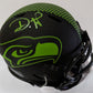 Seattle Seahawks Devon Witherspoon Signed Eclipse Mini Helmet Beckett Holo