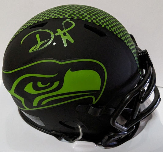 Seattle Seahawks Devon Witherspoon Signed Eclipse Mini Helmet Beckett Holo