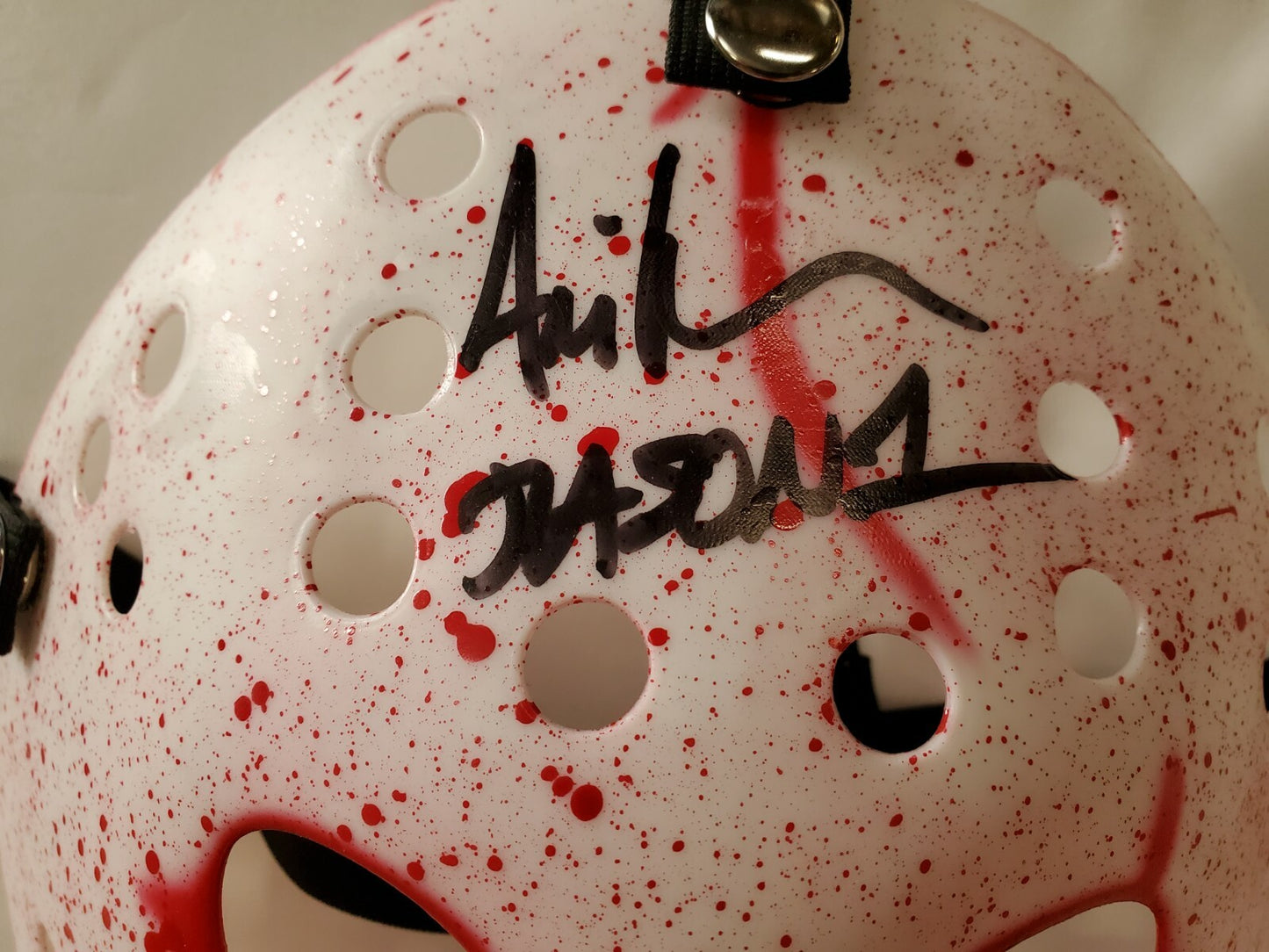 Ari Lehman Signed Inscribed Jason Voorhees Friday The 13Th Mask Jsa Coa
